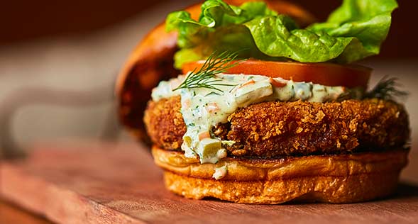 Burguer de Frango - Delivery - Cortés Asador
